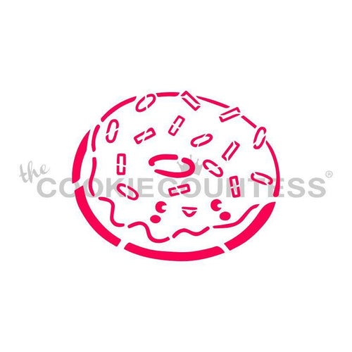 Sprinkled Donut PYO Stencil