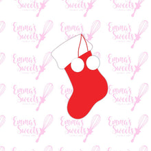 Load image into Gallery viewer, Christmas Stocking with Pompoms
