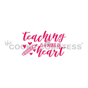 Teaching is a work of Heart