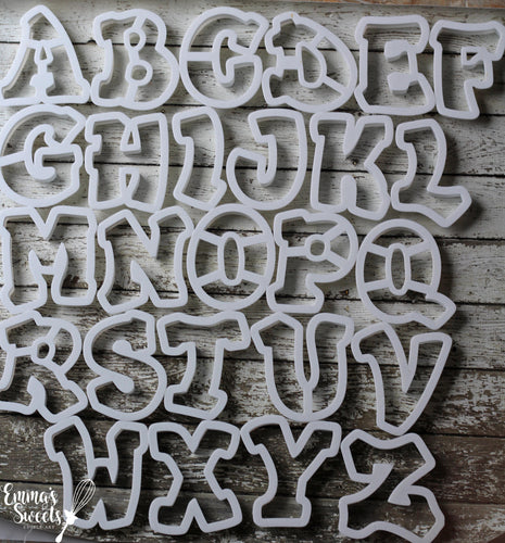 Chunky Alphabet - Uppercase Letters- FULL SET