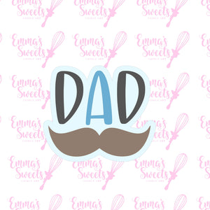 Dad With Mustache