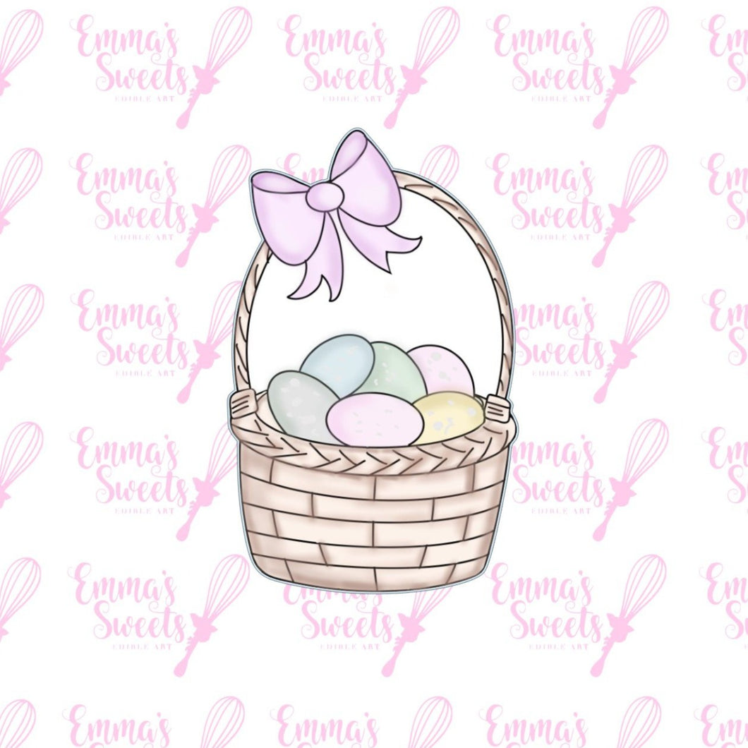 Easter Basket With Bow