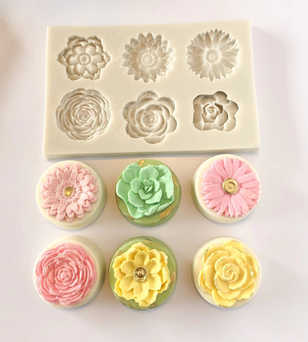 Mixed Flower Large Mold