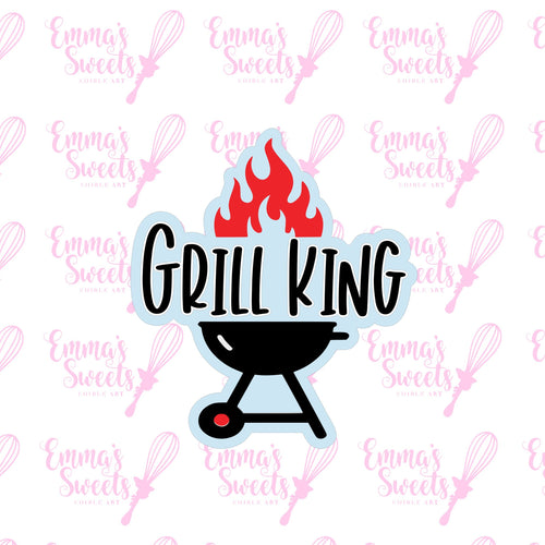 Grill King Plaque