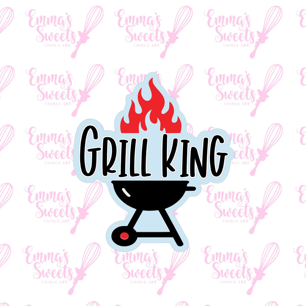Grill King Plaque