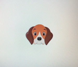 Puppy Beagle Face