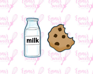 Milk And Cookies For Santa Set