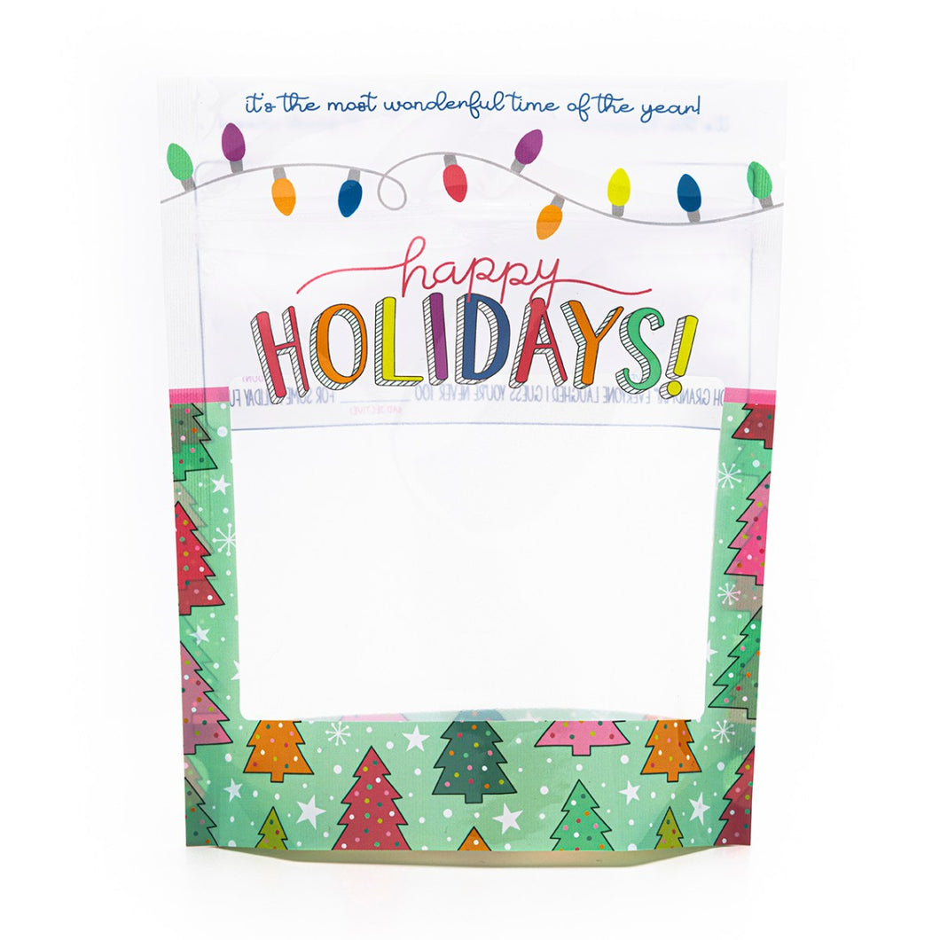 HAPPY HOLIDAYS - COOKIE POUCH