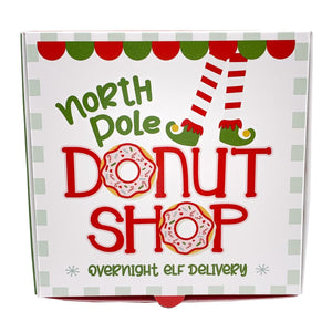 NORTH POLE DONUT SHOP BOX (read description)