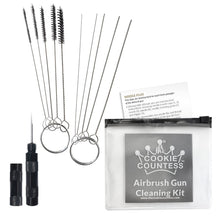 Load image into Gallery viewer, Airbrush Gun Cleaning Kit, 11 Pieces