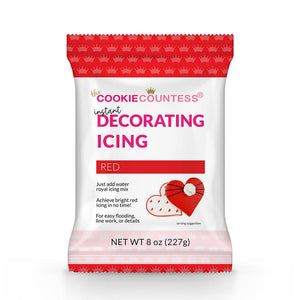Instant Royal Icing Mix - Red
