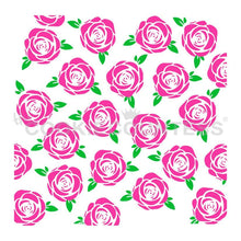 Load image into Gallery viewer, Roses 2 Piece Stencil