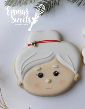 Load image into Gallery viewer, Mrs Claus Face 2 **new sizes added**