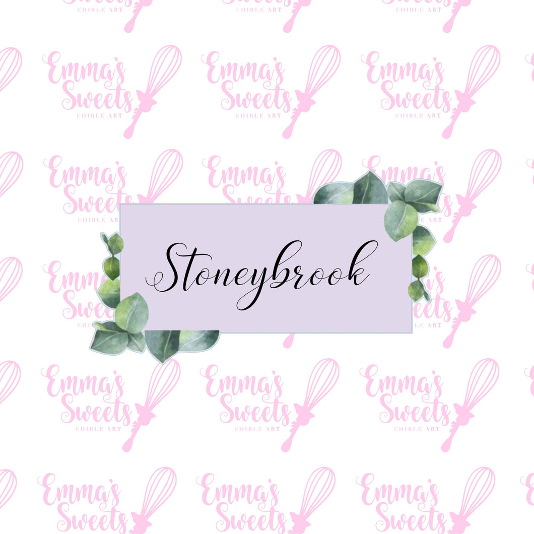 Stoneybrook Leaf Plaque