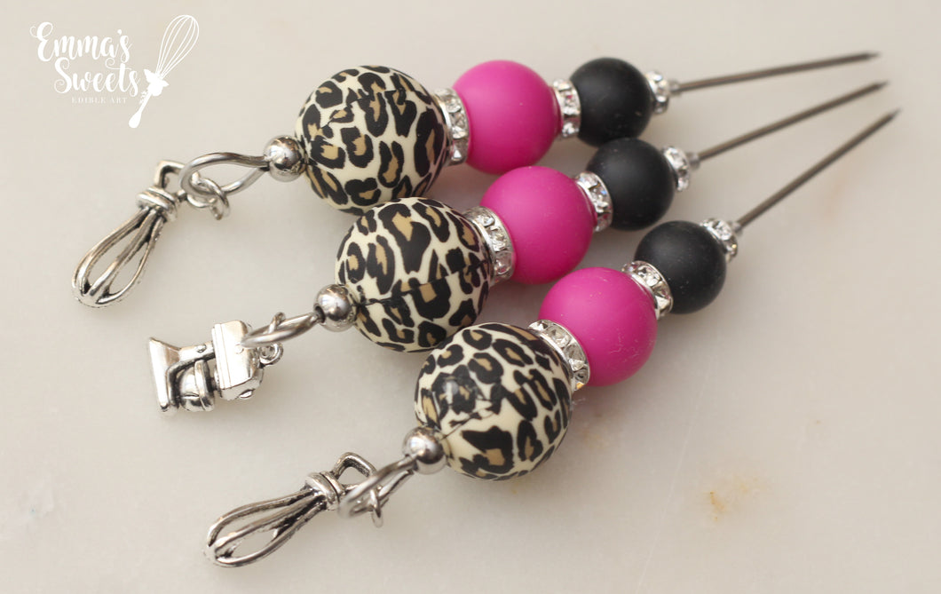 Leopard and Pink Scribe