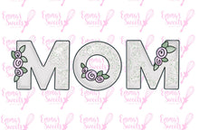 Load image into Gallery viewer, MOM w/Flowers Three Letter Set