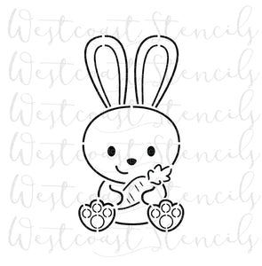 Easter Stencils – Tagged bunny– Emma's Sweets