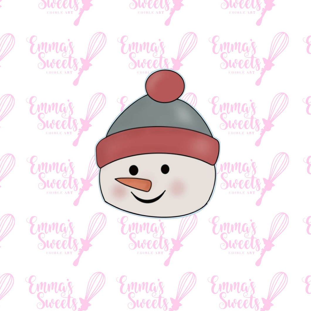 Snowman With Scarf Set